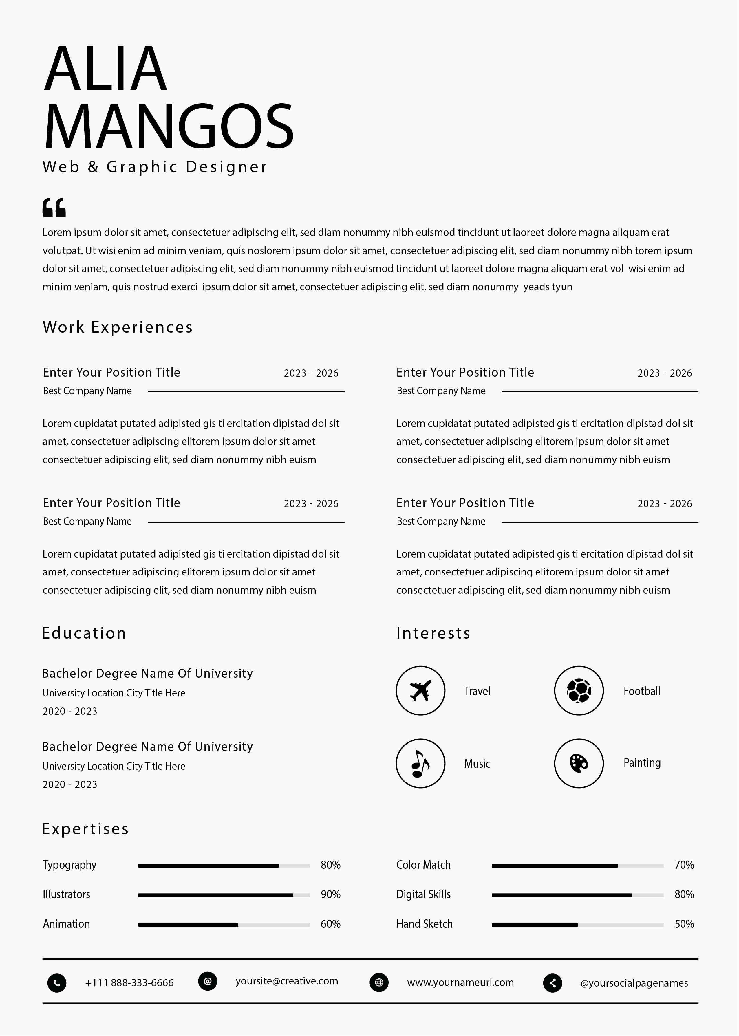 Professional Resume Template