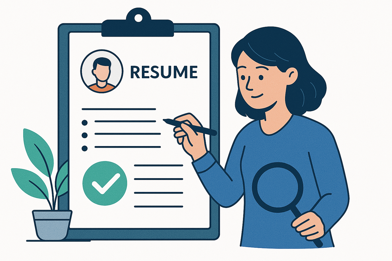 Cover Letter Illustration